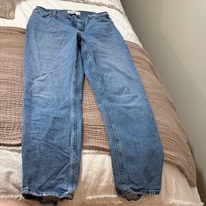 Abercrombie & Fitch Classic Blue Straight Leg Jeans